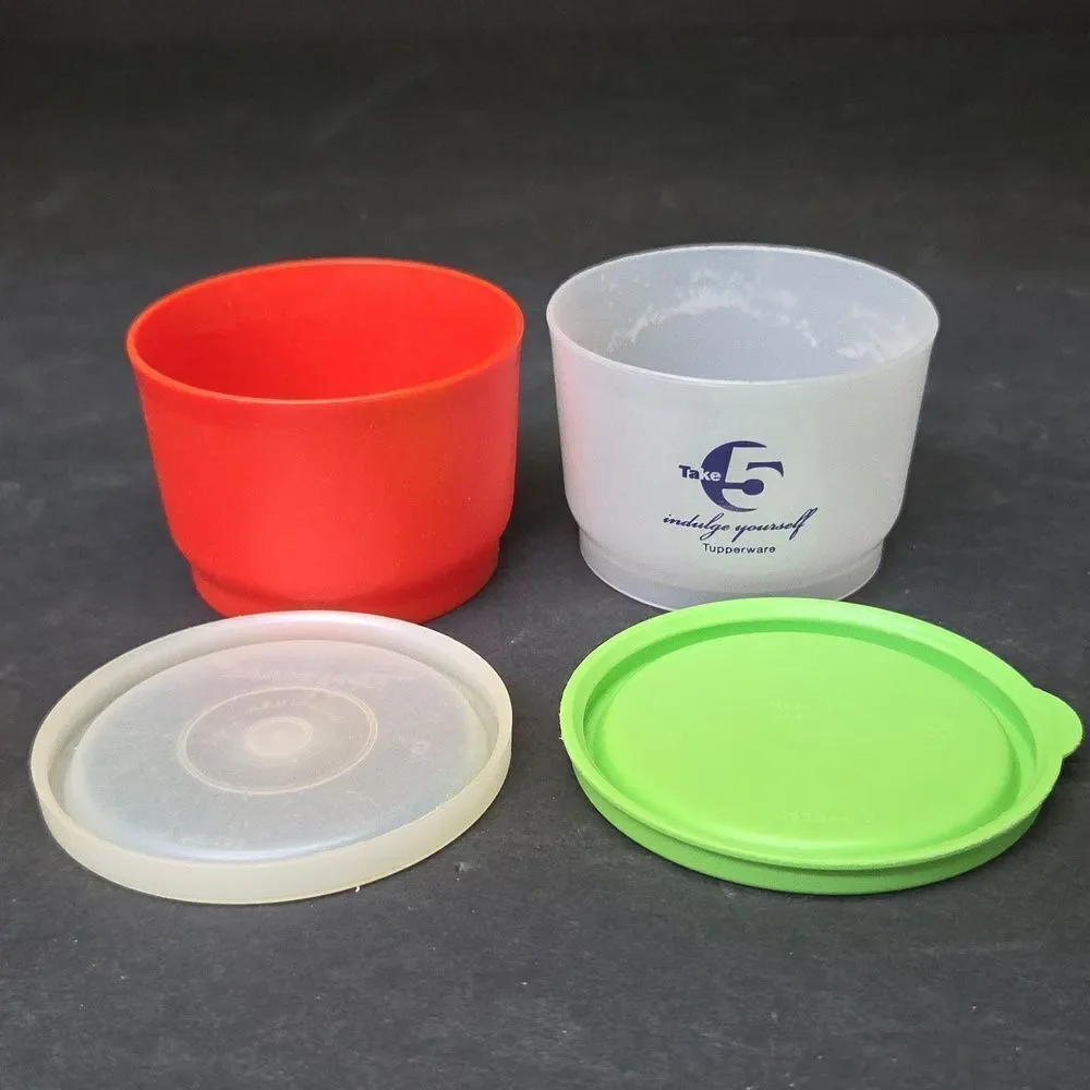 Tupperware chop pour